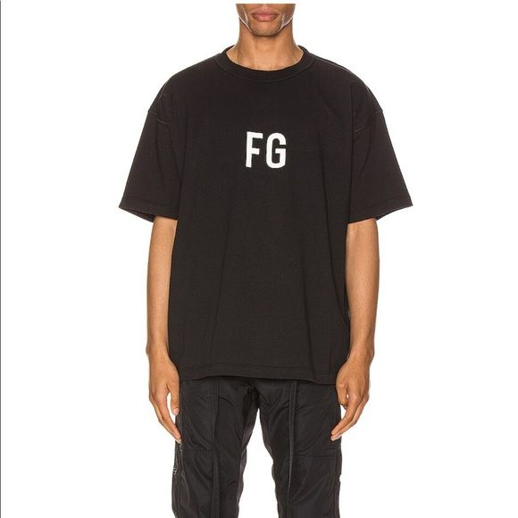 FEAR OF GOD Sixth Collection Short Sleeve FG Tee | eBay