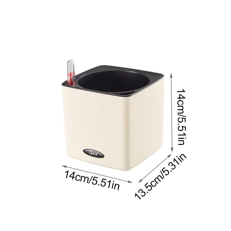 Transparent Flower Pot Plastic Planter Pot Vase New Bonsai Decor Home