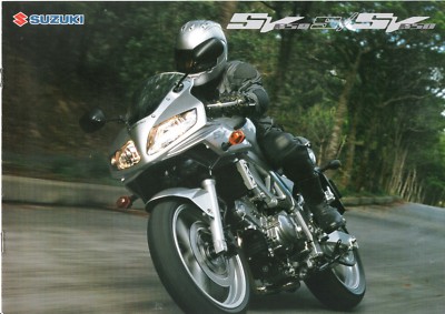 Suzuki SV650 SV650S GB Sales Brochure SV650K3 SV650SK3 2003 | eBay
