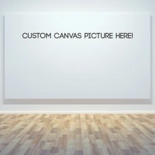 CUSTOM CANVAS HD Print Your own Photo, Ready to Hang Pre-stretched