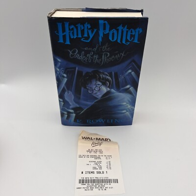 Harry Potter & the Order of the Phoenix  1st US Edition 2003 Hardcover. W/recipt