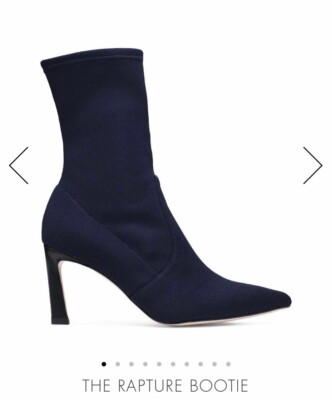 Stuart Weitzman Womens Rapture Portofino Fashion Boots Navy Size 6 (512257)