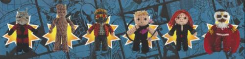 Marvel Crochet Kit 12 Characters Book Hook Yarns Stuffing Eye Beads Needle Floss - Picture 3 of 4