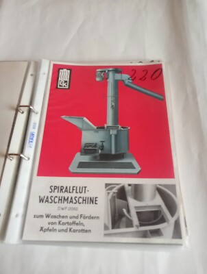 Tractor brochure agricultural machinery brochure, No. 220 other brochures listed