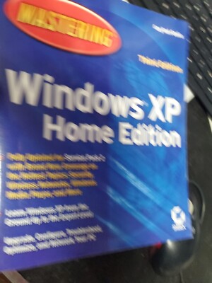 Mastering Windows XP Home Edition (3rd Ed) Guy Hart-Davis 1008 pgs pristine