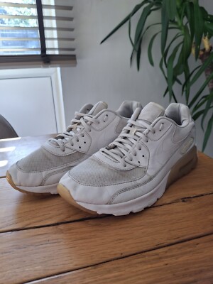 nike air max 90 white gum sole