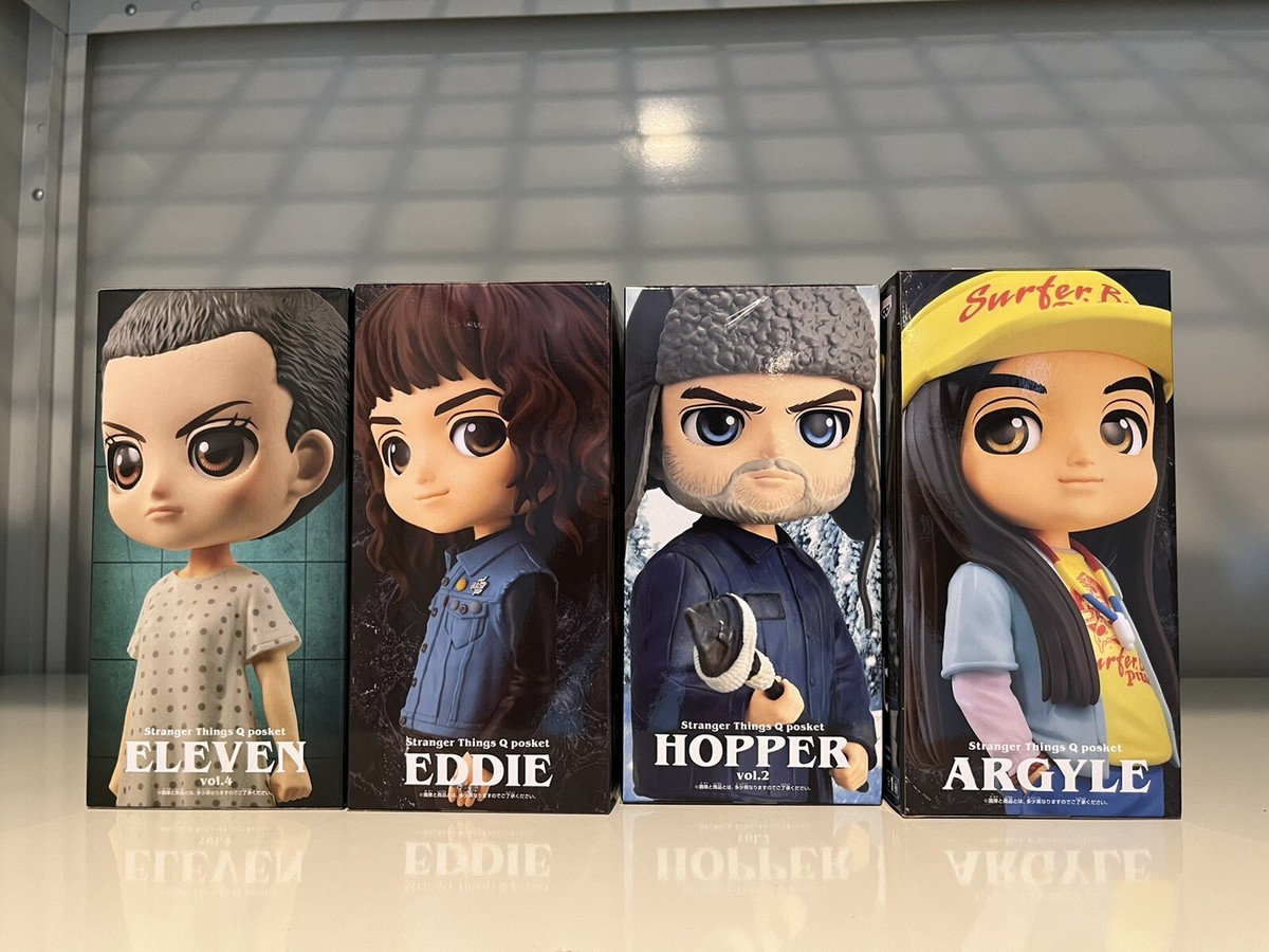 Q Posket Stranger Things Figure Set of 4 NETFLIX Banpresto