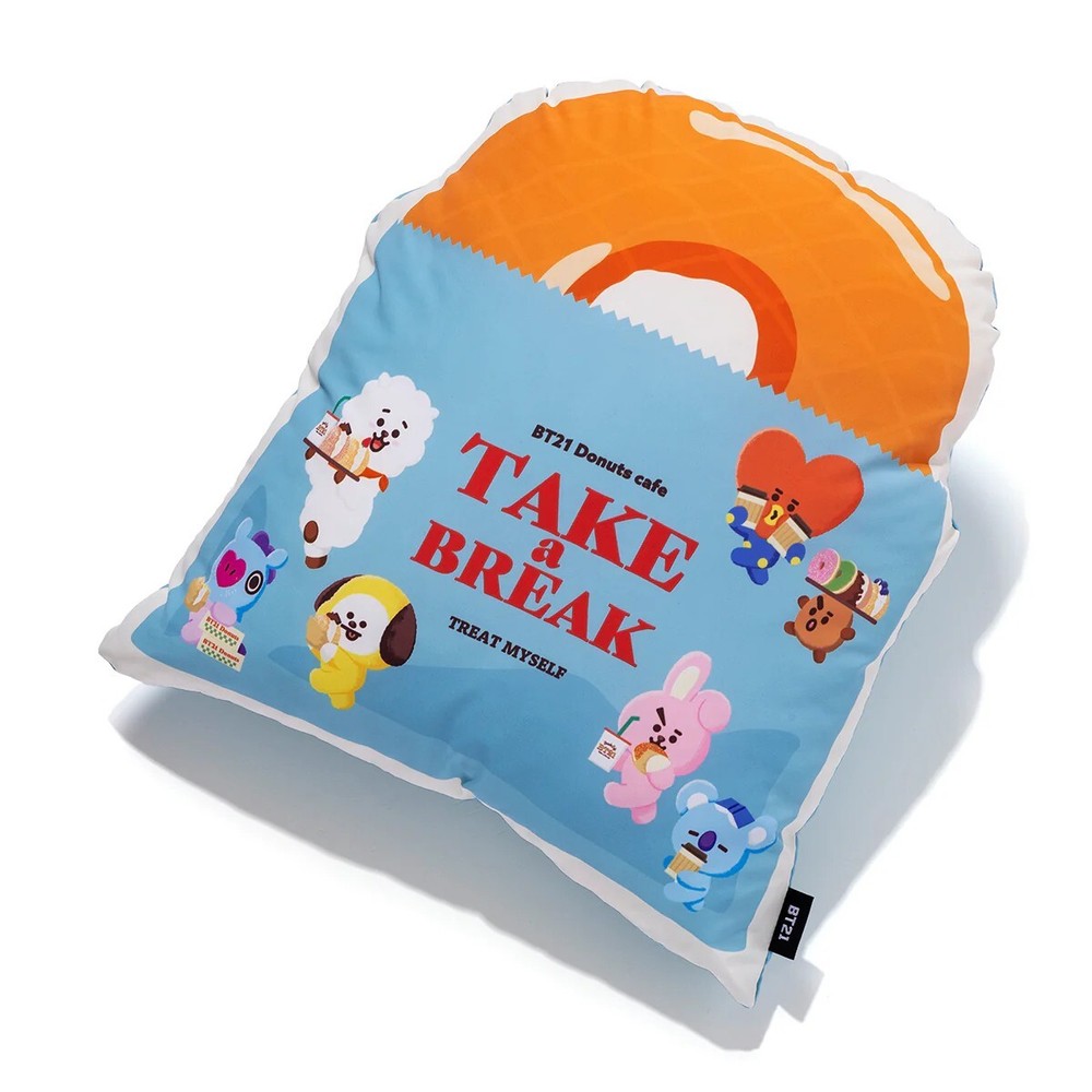 BT21 Donut Cushion by Line Friends - Official Japan Release