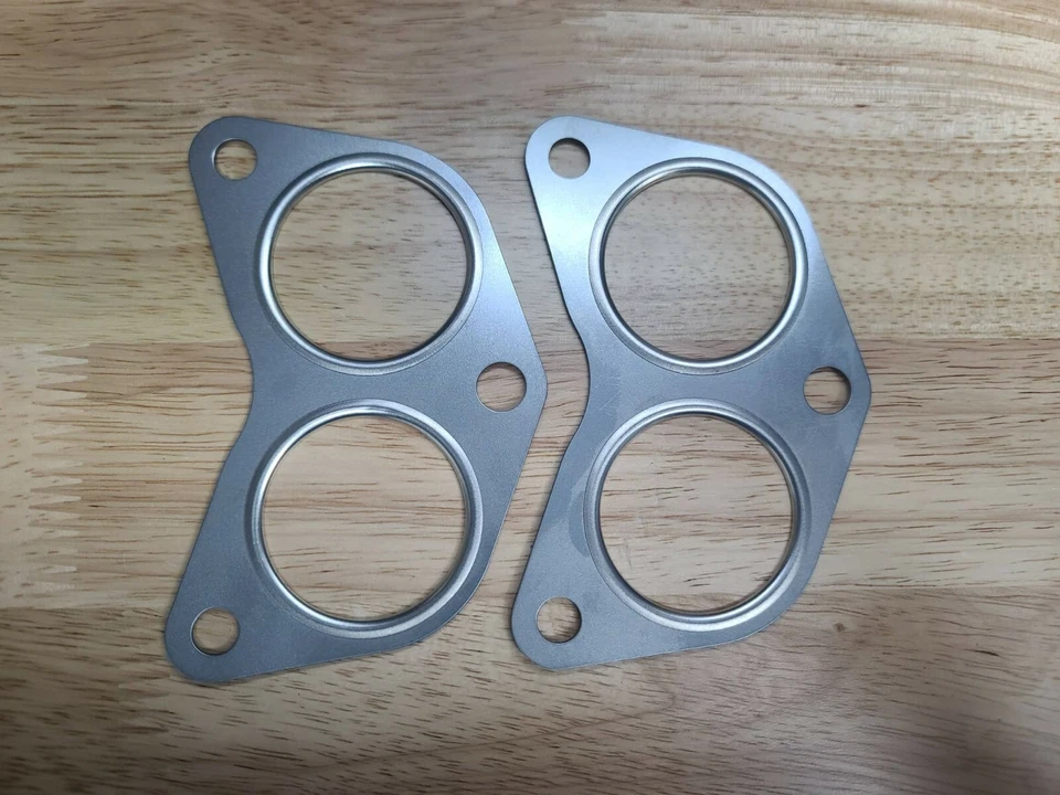 Exhaust Manifold Header to Head Gaskets Pair For Turbo Subaru STi WRX LGT FXT - Изображение 2 из 2