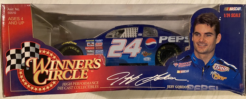 1998 #24 Jeff Gordon Collectible Winners Circle High Performance Die Cast 1/24