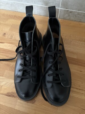 Fred Perry George Cox Leather Monkey Boot 40 wie neu