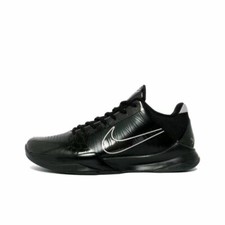 Zoom Kobe V5 2010  BlackOut  Black 386429-003 Size 6.5-14