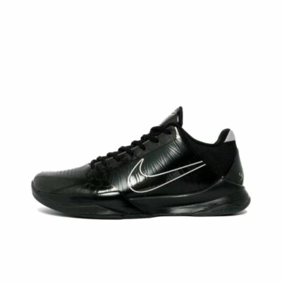 Zoom Kobe V5 2010  BlackOut  Black 386429-003 Men's Size 7-13
