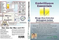 Embrilliance Essentials Machine Embroidery Software