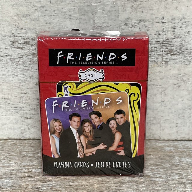 Warner Bros. Friends Cast Photo Playing Cards 52 Count Cards Deck & Joker New Warner Bros. Friends Cast Photo Playing Cards 52 Count Cards Deck & Joker New