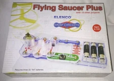 Snap Circuits Flying Saucer Plus Kit Model SCP-09, 13 Electronic Projects , NIB
