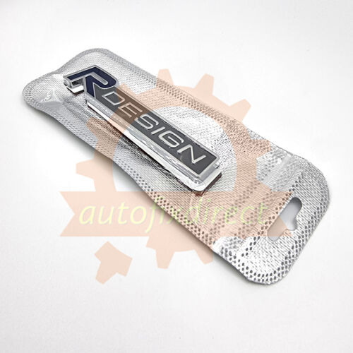 For Volvo R Design Replacement Grille Badge Sticker C30 S40 V50 S60 XC60 C70 XC - Picture 3 of 7