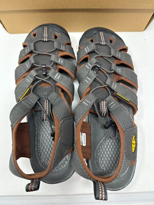 Keen Clearwater CNX Sandals Mens 9 Grey Brown Waterproof Hiking Water Shoes Keen Men main image 4