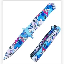 8"  Pocket Knife Folding Tactical Open Blade