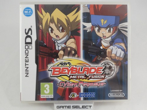 BEYBLADE METAL FUSION CYBER PEGASUS TEN DS 2DS 3DS PAL FRA ITA ITALIANO COMPLETO - 第 1/6 張圖片