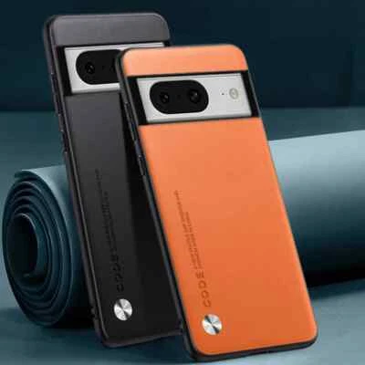 PU Leder Hülle für Google Pixel 8 7 6 Pro 6a 7a 8a Handy Schutz Silikon Case