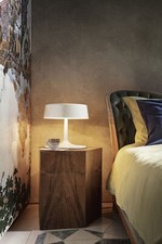 lampada da tavolo China di Penta laccata bianco da esposizione