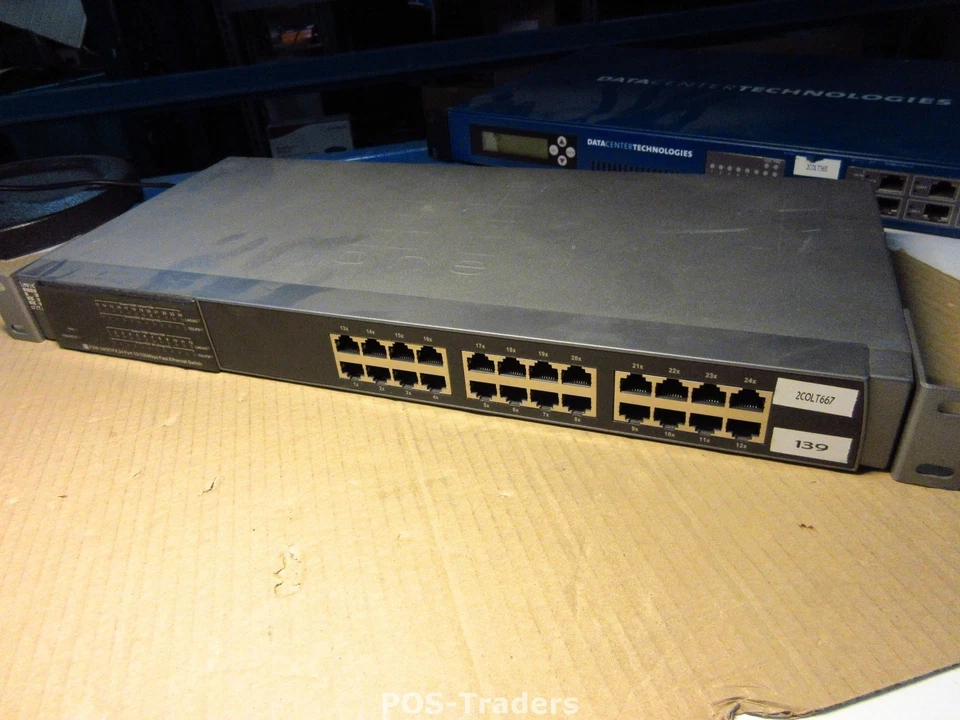 Level One FSW-2409TFX 24-Port 10/100 Rack Mount Network Switch