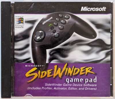 Microsoft SideWinder Gamepad Game Device Software