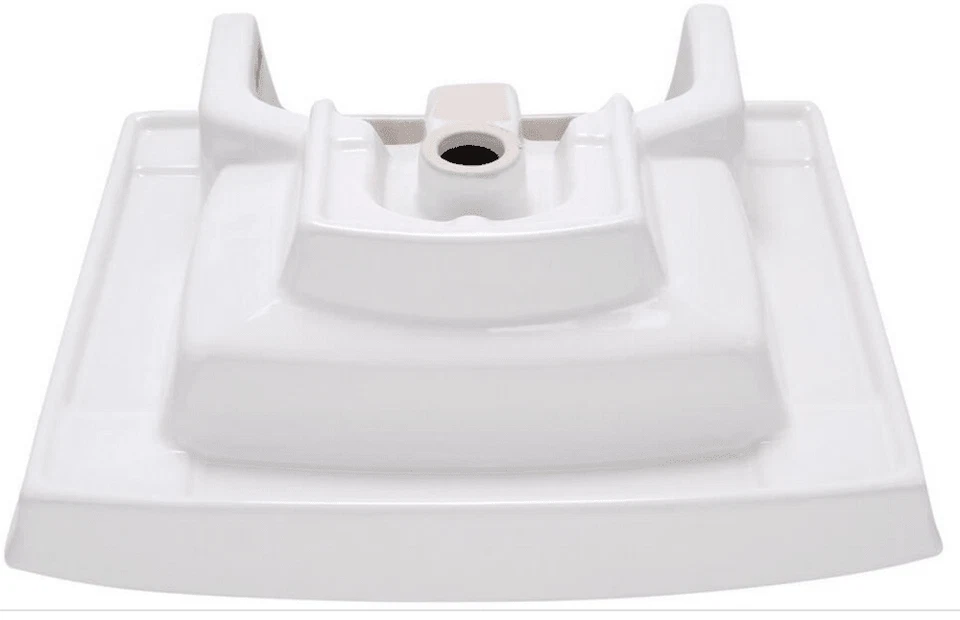 Kohler  K-2358-8-0  Archer  24" Pedestal 3-Hole Bathroom Sink w Overflow - White - Image 2 of 2