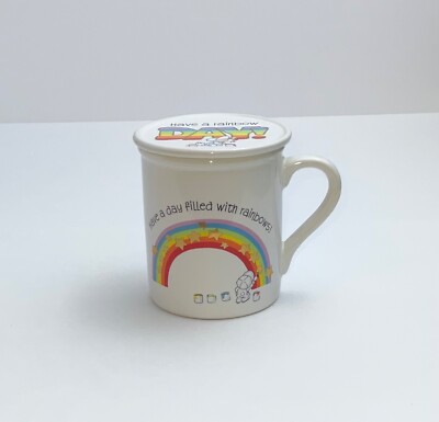  HAVE A NICE DAY  HALLMARK COFFEE MUG WITH TOP  MUG MATES 