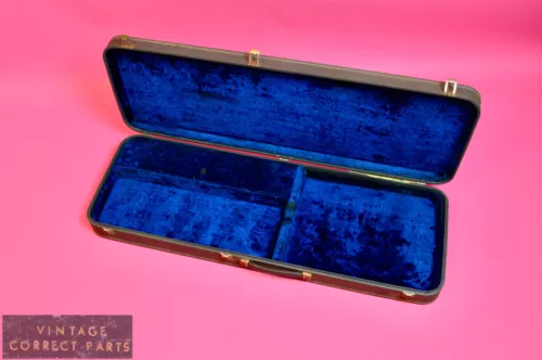 Vintage 1960's Gibson SG Standard / Custom Blue Lined EXPORT Canada Hardcase