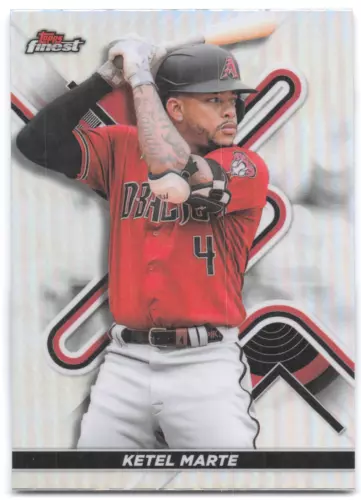 2022 Topps Finest Refractor Ketel Marte