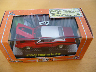 M2 Machines, 1:64, 1971 Dodge Charger Super Bee Hemi  NEU, USA