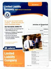 Adams Limited Liability Company - Digital Manual & Forms Bundle (SS4309) (No CD)