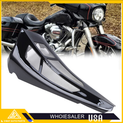 Stretched Fairing Chin Spoiler Scoop For Harley Road King Street Glide CVO 09-13