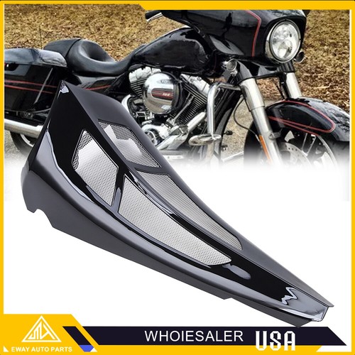 Stretched Fairing Chin Spoiler Scoop For Harley Road King Street Glide CVO 09-13 - Picture 1 of 21