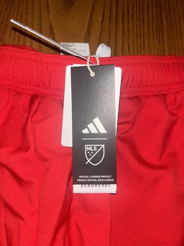 ADIDAS NEW ENGLAND REVOLUTION MENS AEROREADY SHORTS SIZE 2XL NWT $60 - Picture 4 of 5
