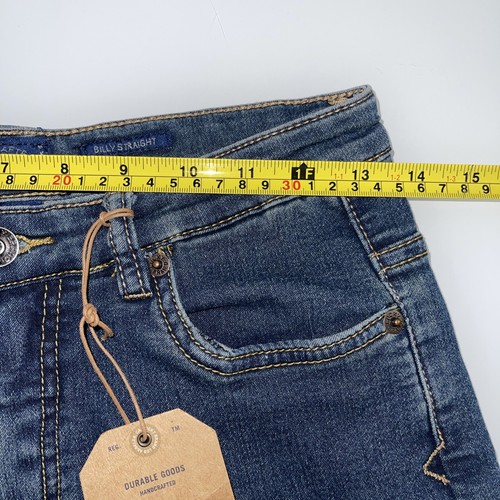 NWT LUCKY BRAND BILLY STRAIGHT WOMEN’S PANTS SIZE 14 Jeans Dark Wash - Picture 2 of 7