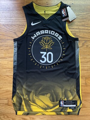 GS Warriors Steph Curry NBA Nike ADV Authentic City Edition 2022-23 Jersey Sz S