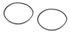 2 Cogged Belts Made With Kevlar for MTD 754-0430C 954-0430C 754-0430A 754-0430B