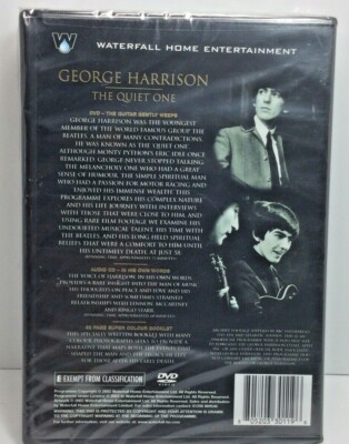 George Harrison - The Quiet One (DVD, 2003, 2-Disc Set, DVD