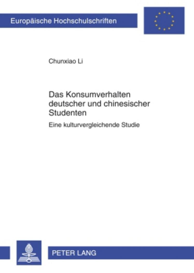 Thumbnail - Das Konsumverhalten Deutscher Und Chinesischer Studenten | Chunxiao Li