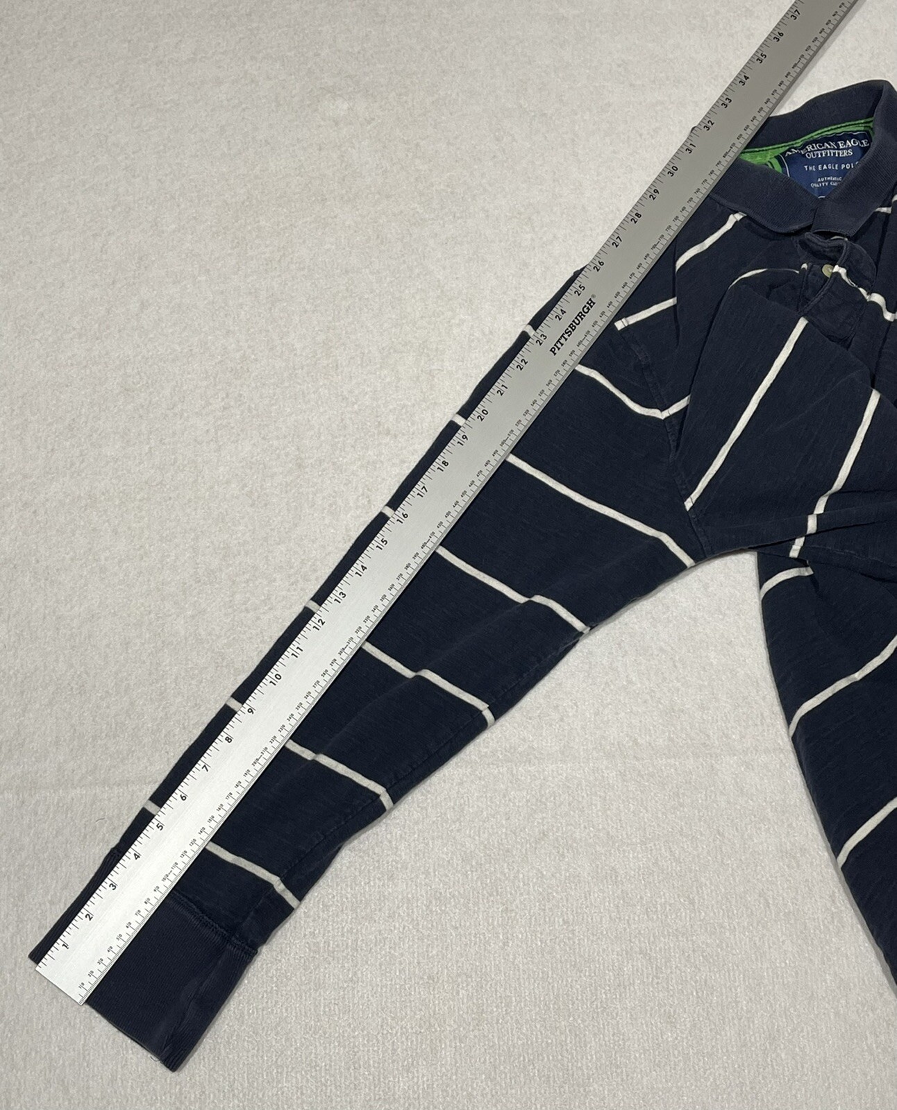 Men's Extra Large American Eagle Collared Henley … - image 6