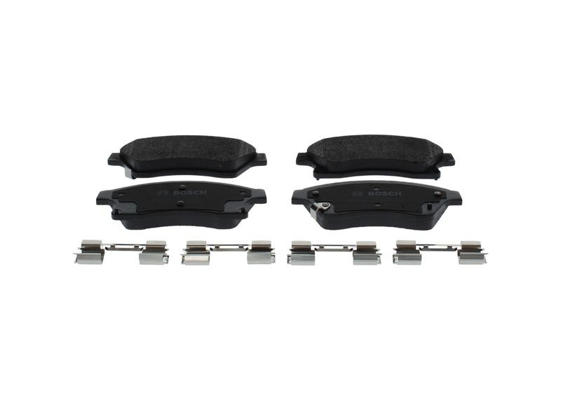 Kit plaquettes de frein à disque BOSCH 0 986 494 644 pour remplacement OPEL 13 301 207 d'origine