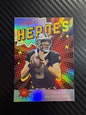 2020 Panini Prestige #HE-DB Drew Brees Heroes
