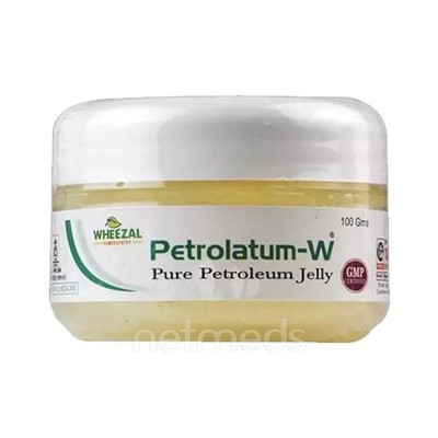 3 X Wheezal Homöopathisches Petrolatum-W Pure Petrolium Jelly 25g