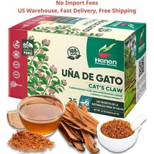 UÑA DE GATO cat’s claw 25 Bolsitas de Té - 100% Natural Peru (Uncaria tomentosa)