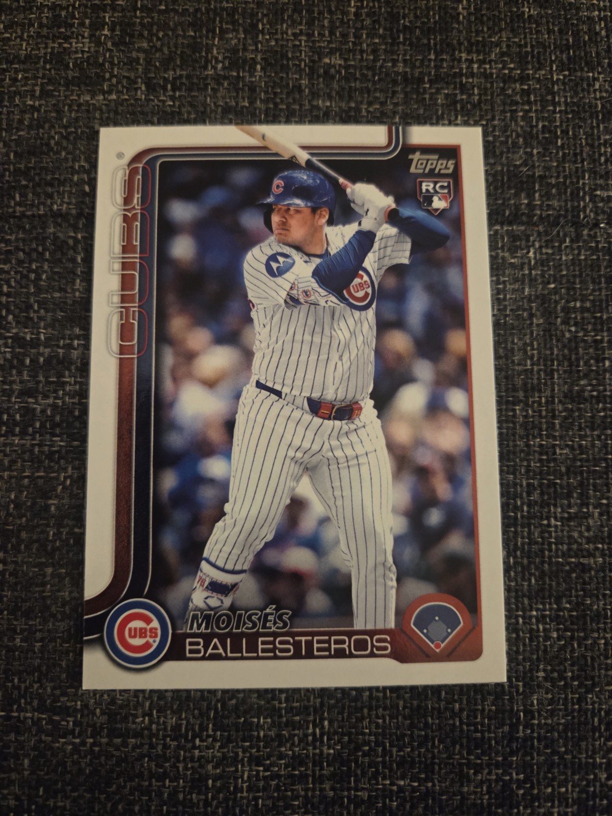 2025 Topps Update #US262 Moises Ballesteros RC Chicago Cubs