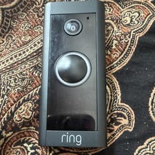 Ring Video Doorbell Wired Hardwired Wi-Fi Camera Black Model 5AT3T5