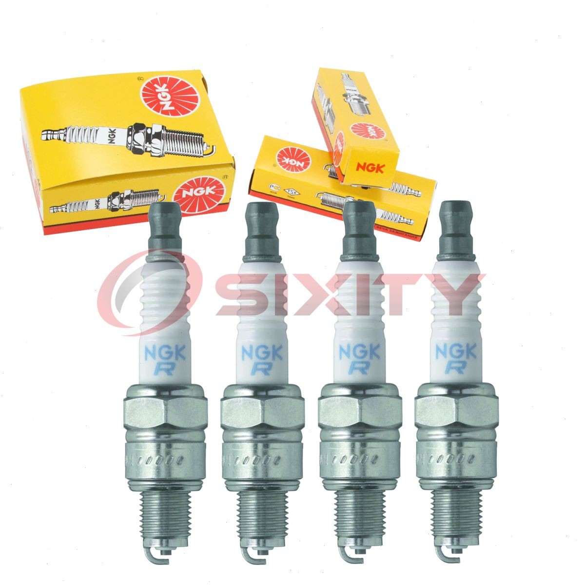 4 pc NGK 6500 CR6HSB Standard Spark Plugs for Z9YC 94709-00372 94702-00372 xb